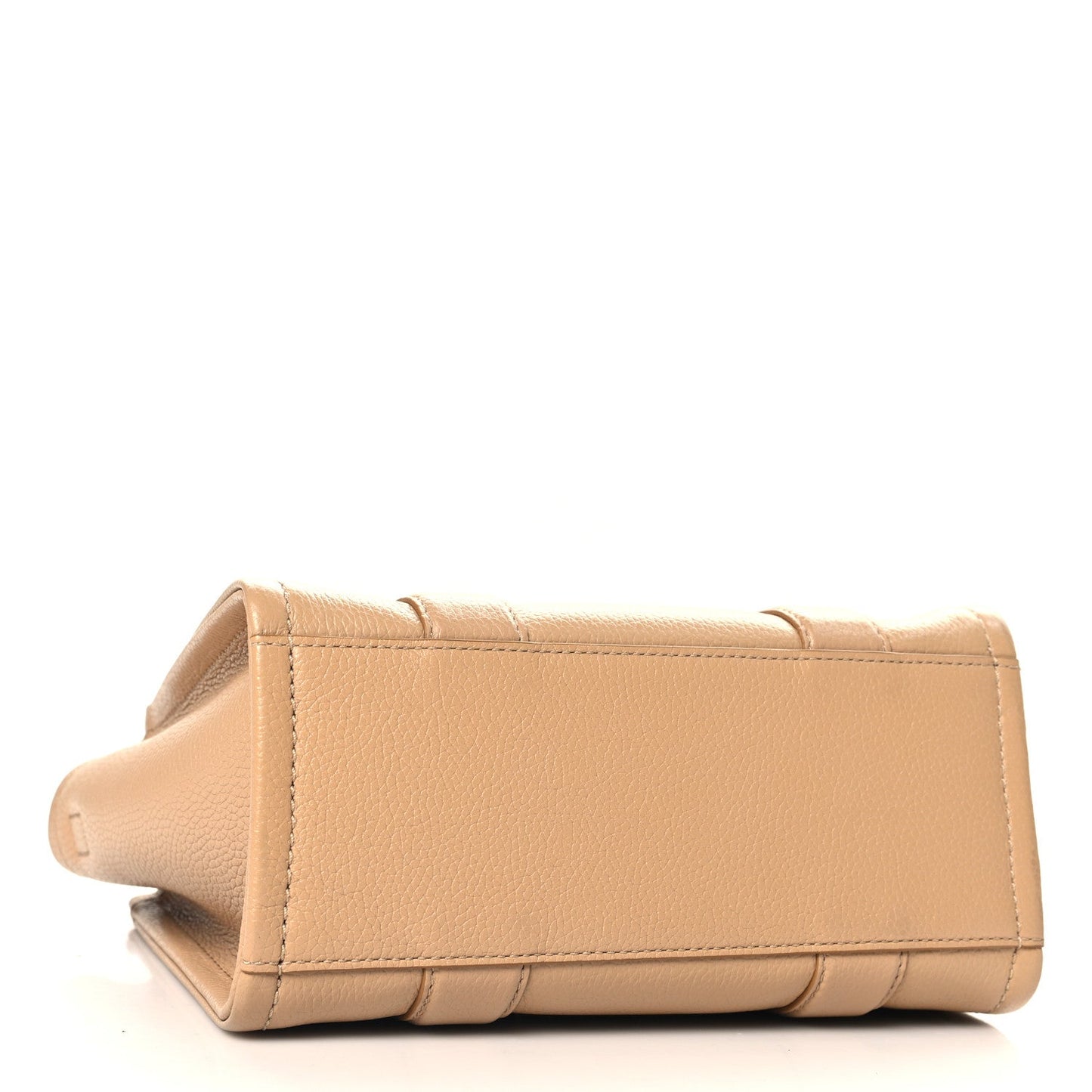 Marc Jacobs Grained Calfskin Small The Tote Camel
