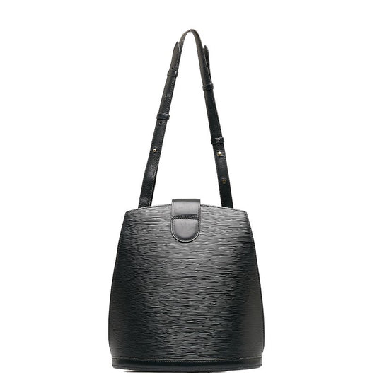 Louis Vuitton Epi Clooney Shoulder Bag M52252 Noir Black Leather  Louis Vuitton