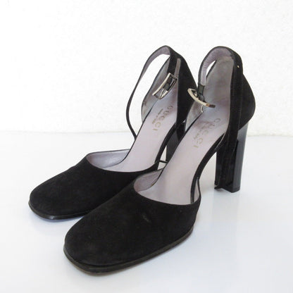 Gucci Square Toe High Heel Sandals