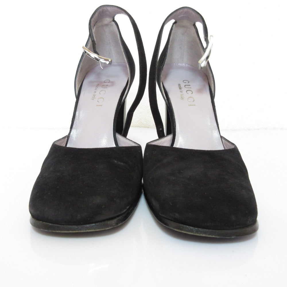 Gucci Square Toe High Heel Sandals