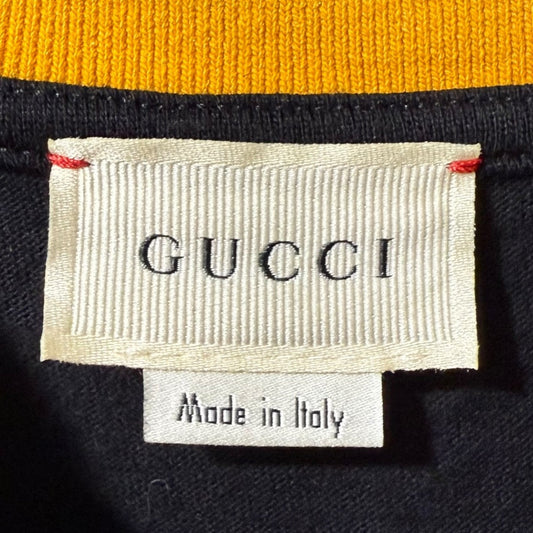 Gucci Logo Embroidery Cotton T-shirt