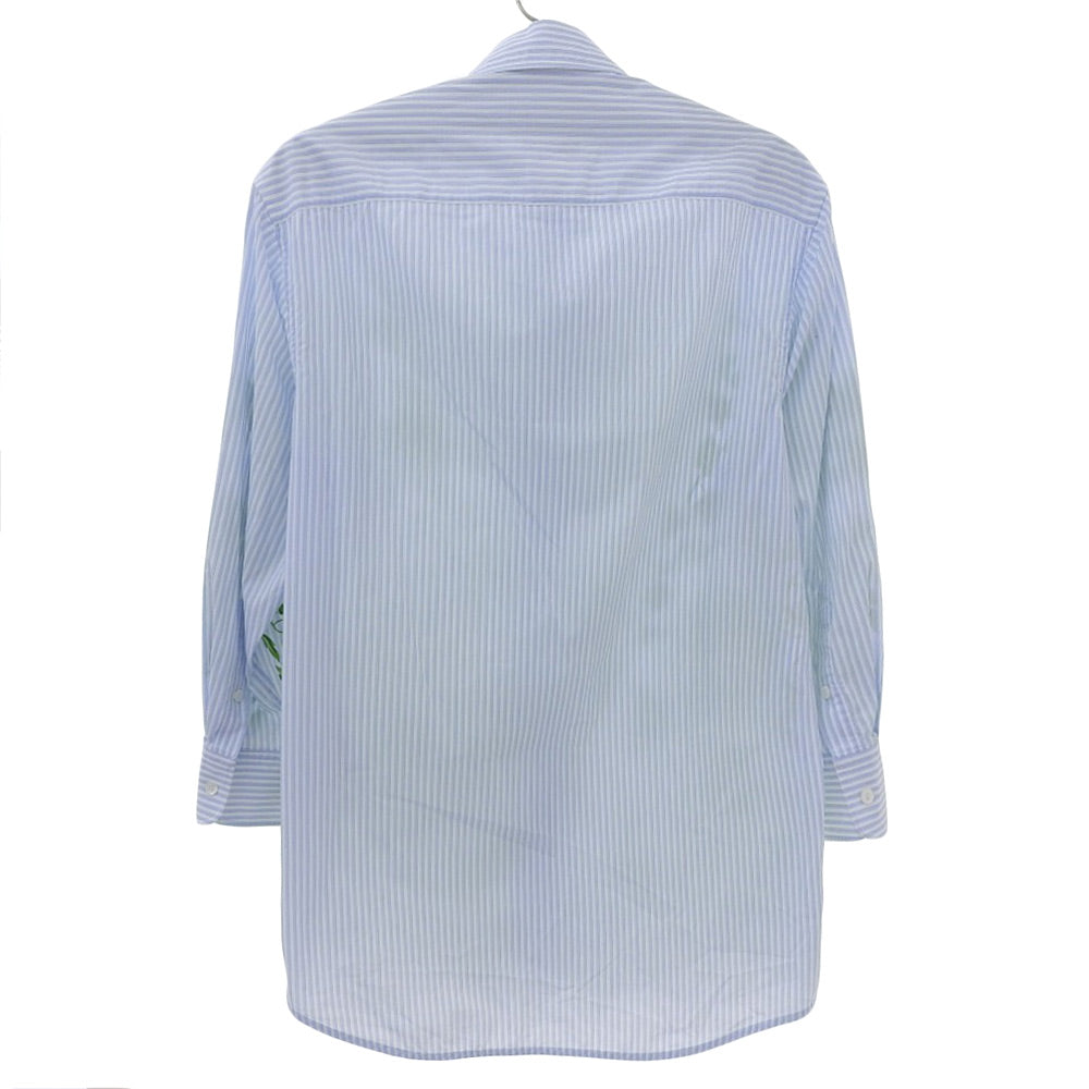 Gucci Flower Print Cotton Long Sleeve Shirt