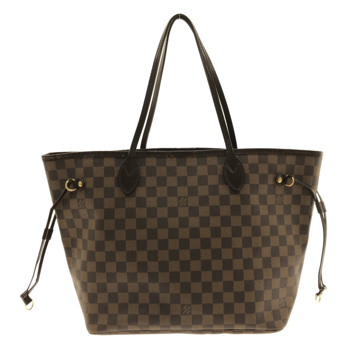 Louis Vuitton Neverfull MM Tote Bag Ebene Damier Canvas