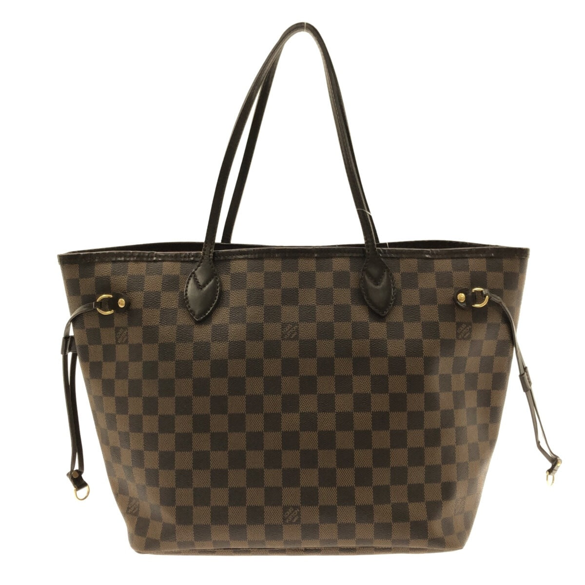 Louis Vuitton Neverfull MM Tote Bag Ebene Damier Canvas