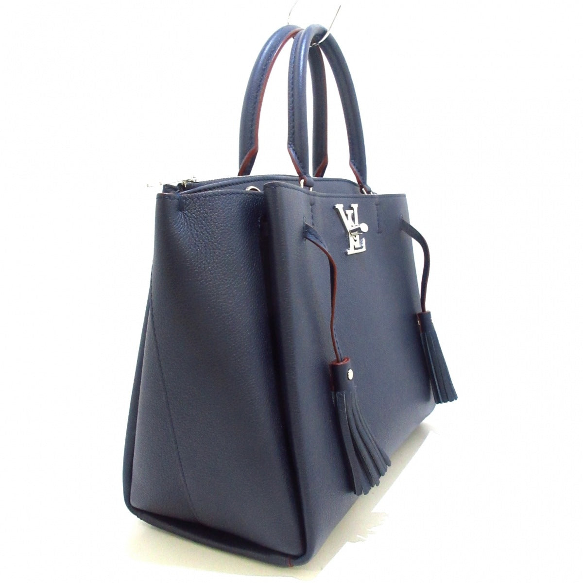 Louis Vuitton Lockme Tote Marine Rouge Leather