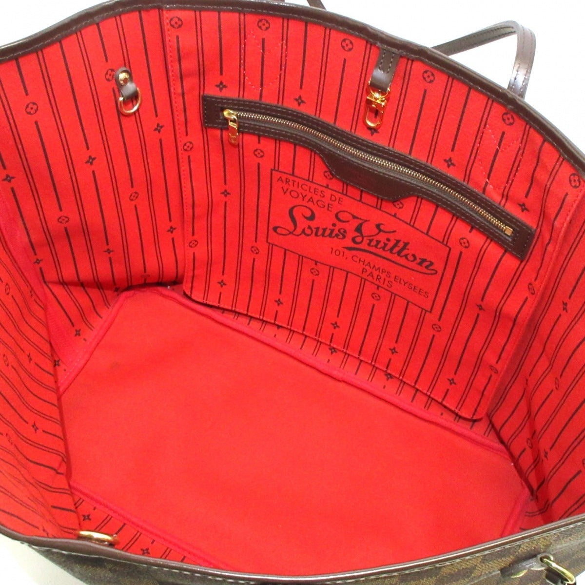 Louis Vuitton Neverfull GM Tote Bag Ebene Damier Canvas