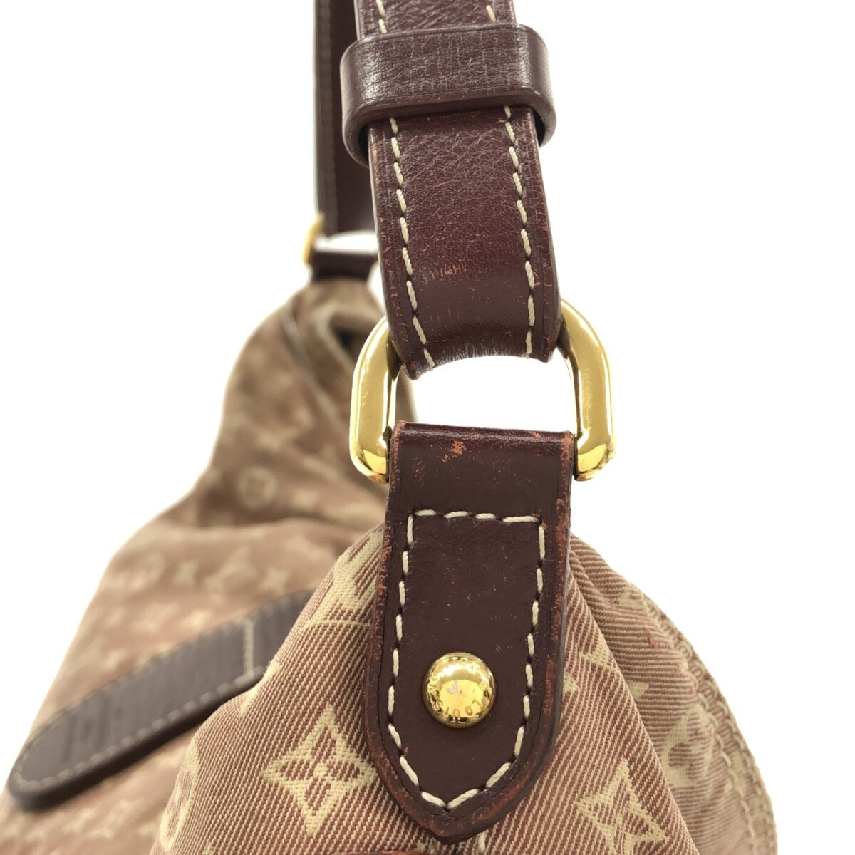Louis Vuitton Romance Sepia Monogram Ideal Canvas Shoulder Bag