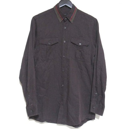 Gucci Long Sleeve Military Shirt