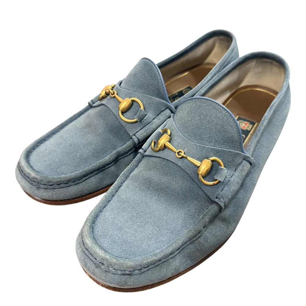 Gucci Horsebit Suede Loafer