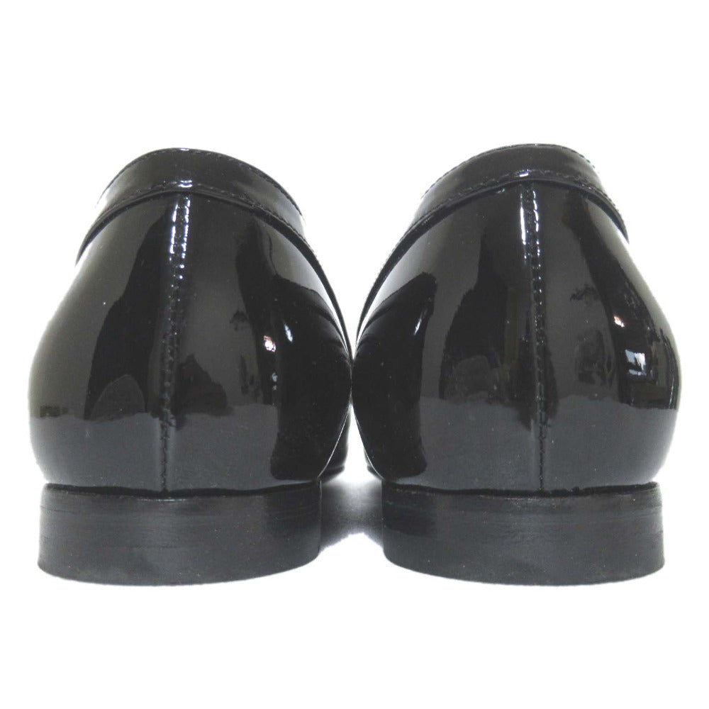 Gucci GG Pattern Patent Leather Ballet Flats