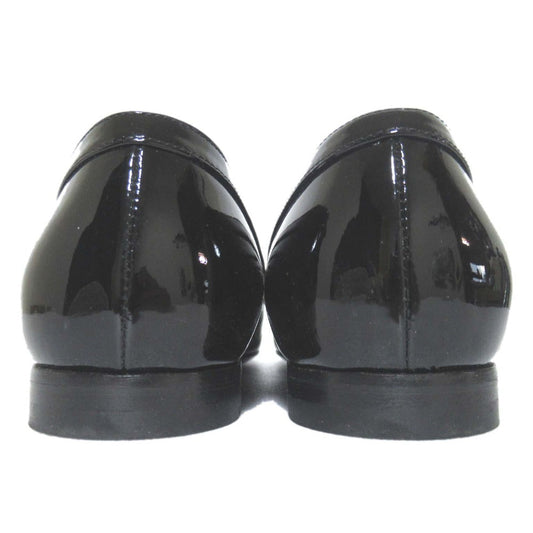 Gucci GG Pattern Patent Leather Ballet Flats