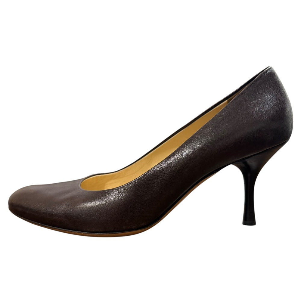 Gucci Leather Almond Toe Pumps