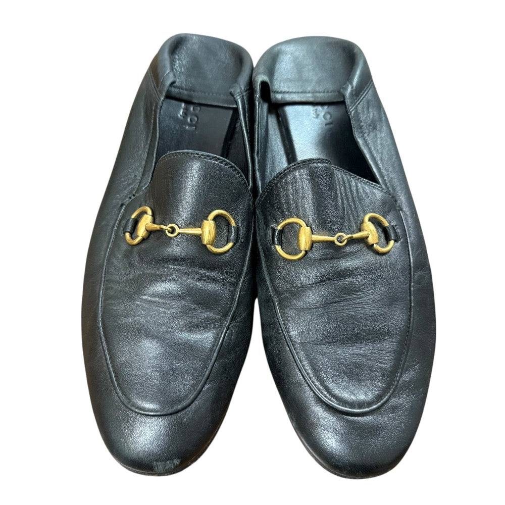 Gucci Brixton Horsebit Leather Loafer