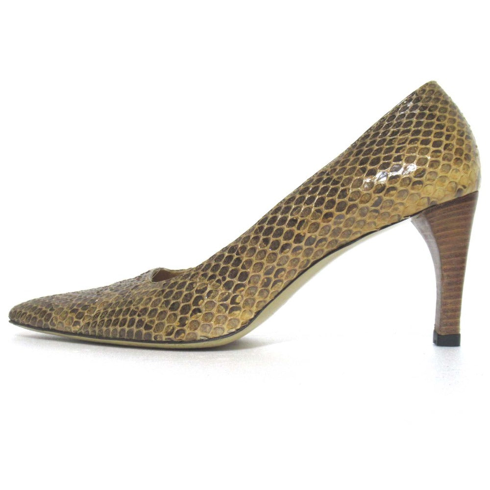 Gucci Python Leather Pumps
