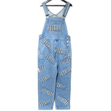 Gucci FUORI Print Denim Overall