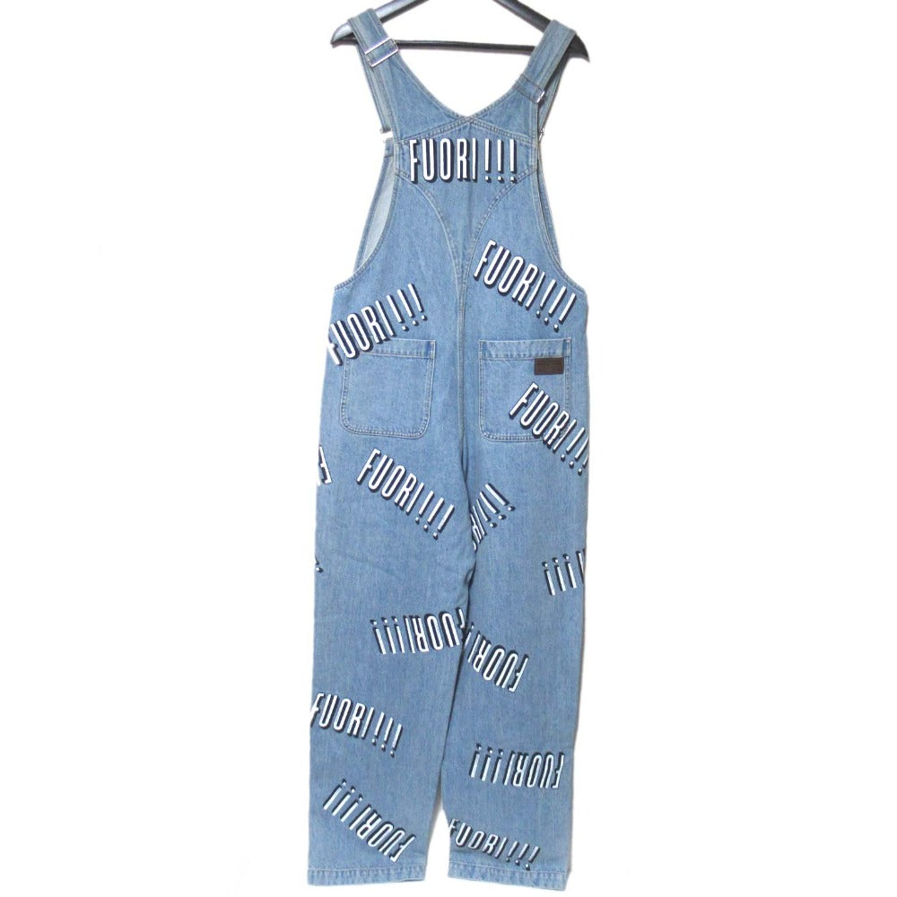 Gucci FUORI Print Denim Overall