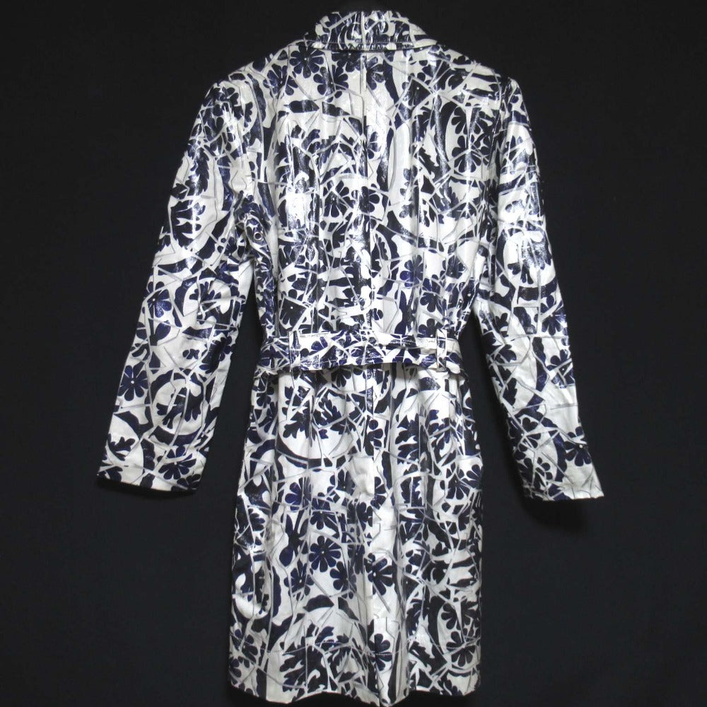 Gucci Flower Print PVC Coated Coat