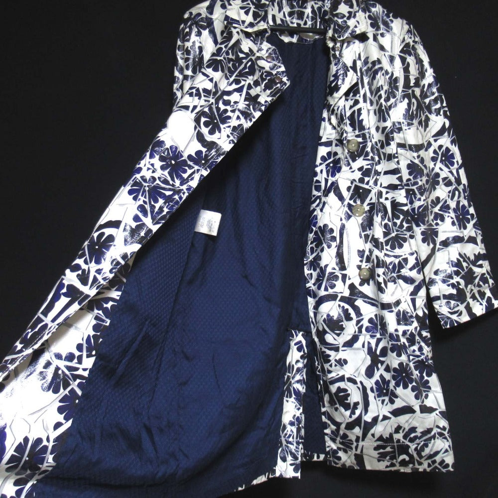 Gucci Flower Print PVC Coated Coat