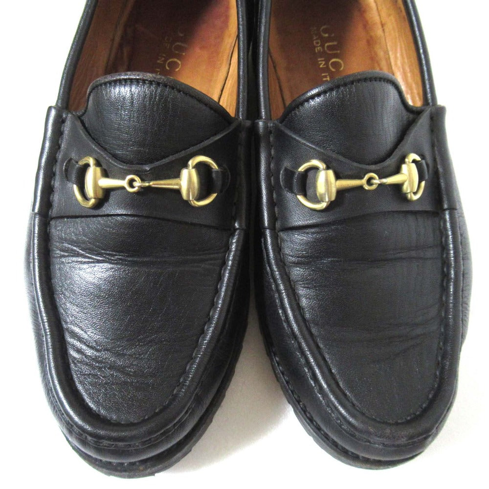 Gucci Horsebit Leather Loafers
