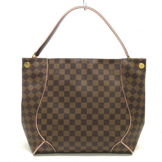 Louis Vuitton Kaisa Hobo Tote Bag Rose Ballerine Damier Canvas