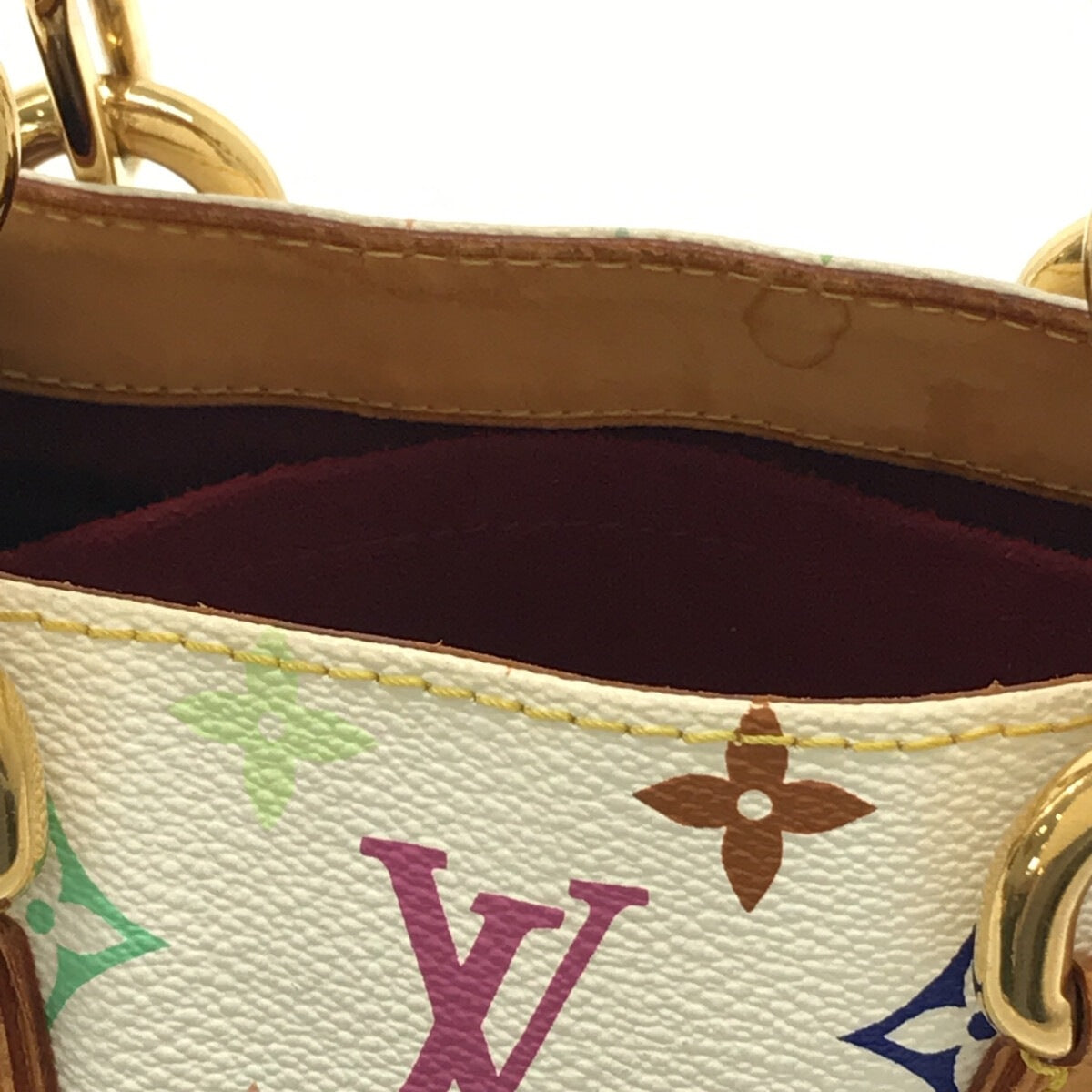 Louis Vuitton Audra Monogram Multicolor Canvas Handbag