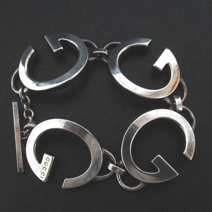 Gucci G Logo 925 Silver Bracelet