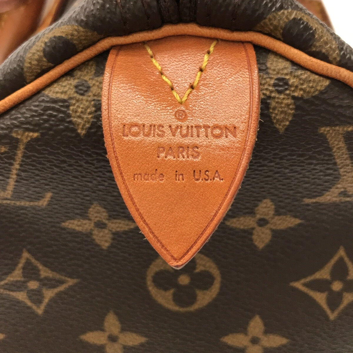 Louis Vuitton Speedy 30 Handbag Monogram Canvas