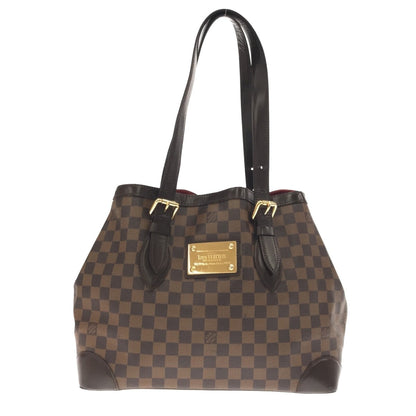 Louis Vuitton Hampstead MM Shoulder Bag Ebene Damier Canvas