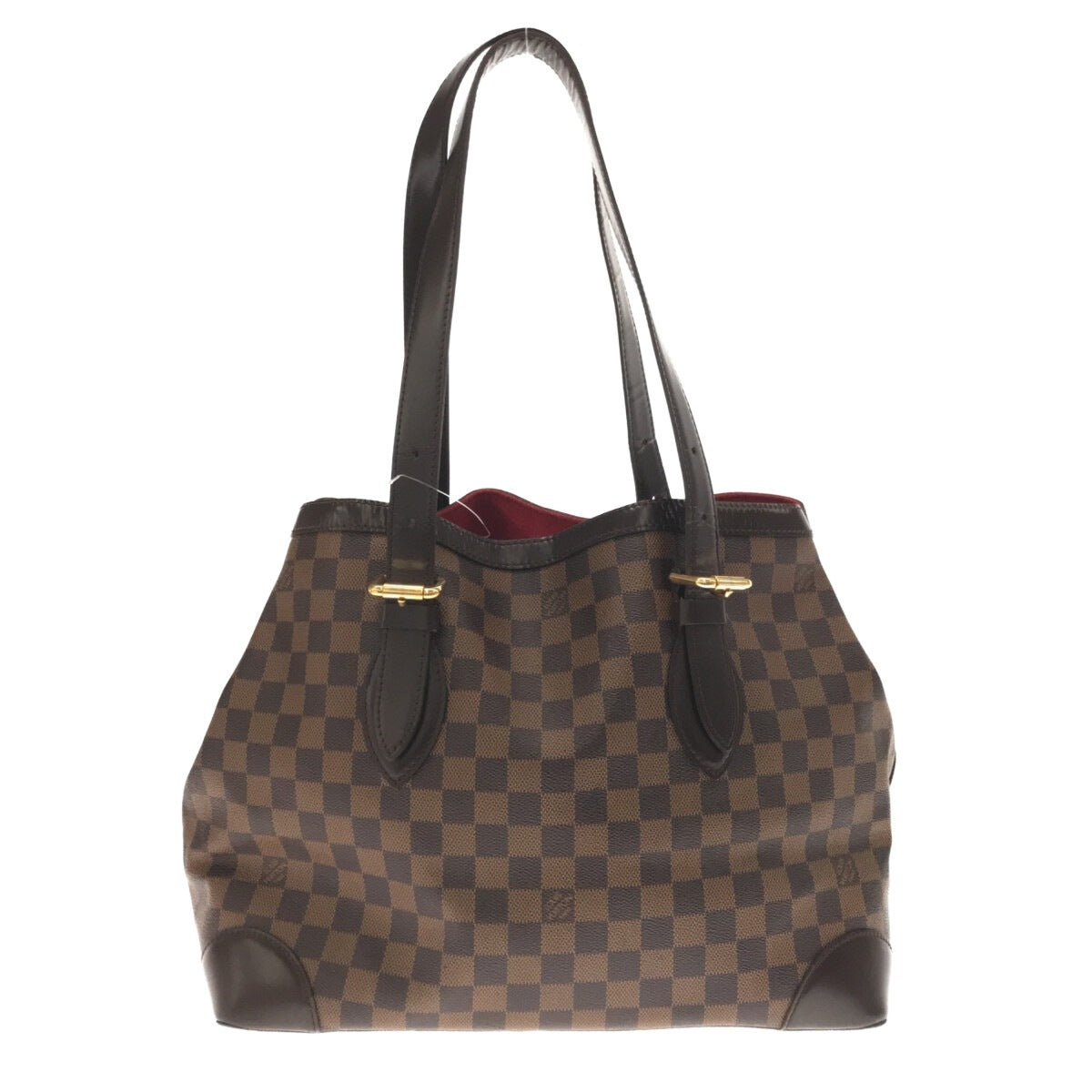Louis Vuitton Hampstead MM Shoulder Bag Ebene Damier Canvas