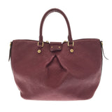 Louis Vuitton Mazarine MM Handbag Leysin Empreinte Leather