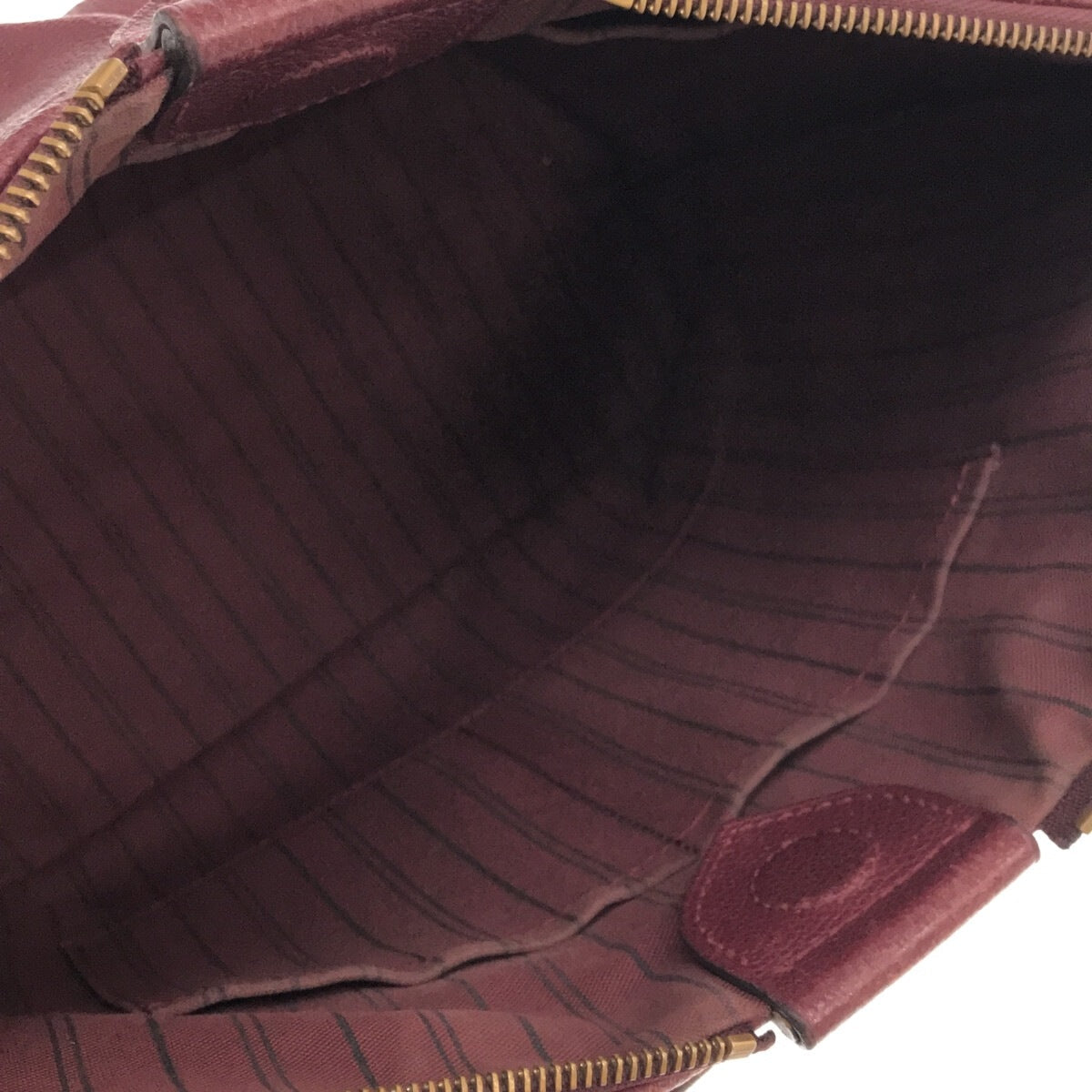 Louis Vuitton Mazarine MM Handbag Leysin Empreinte Leather