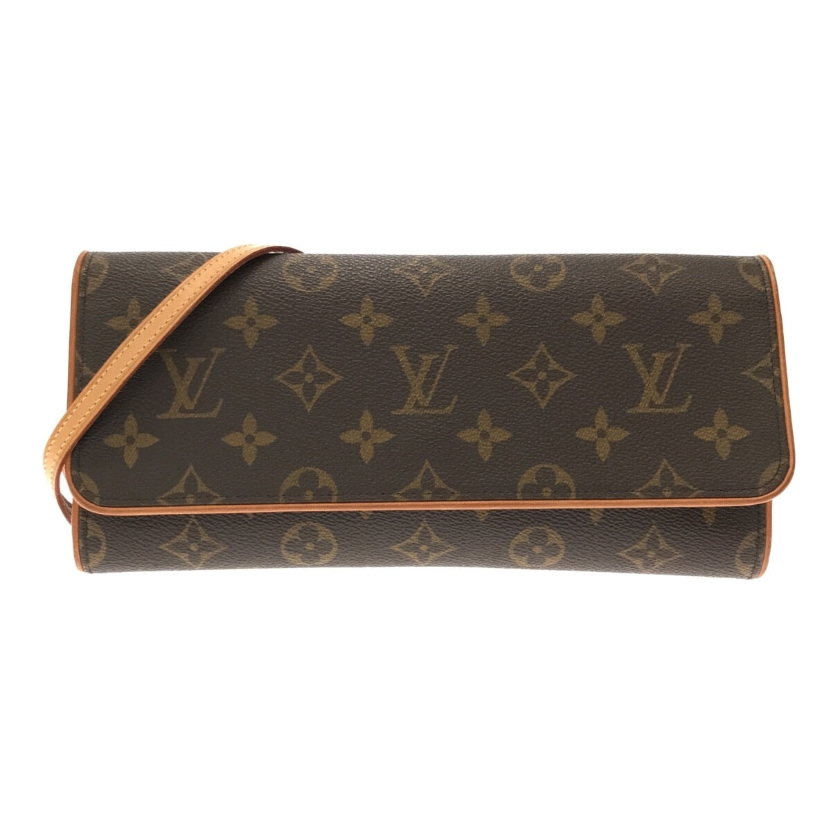 Louis Vuitton Pochette Twin GM Shoulder Bag Monogram Canvas