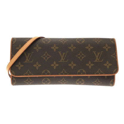 Louis Vuitton Pochette Twin GM Shoulder Bag Monogram Canvas