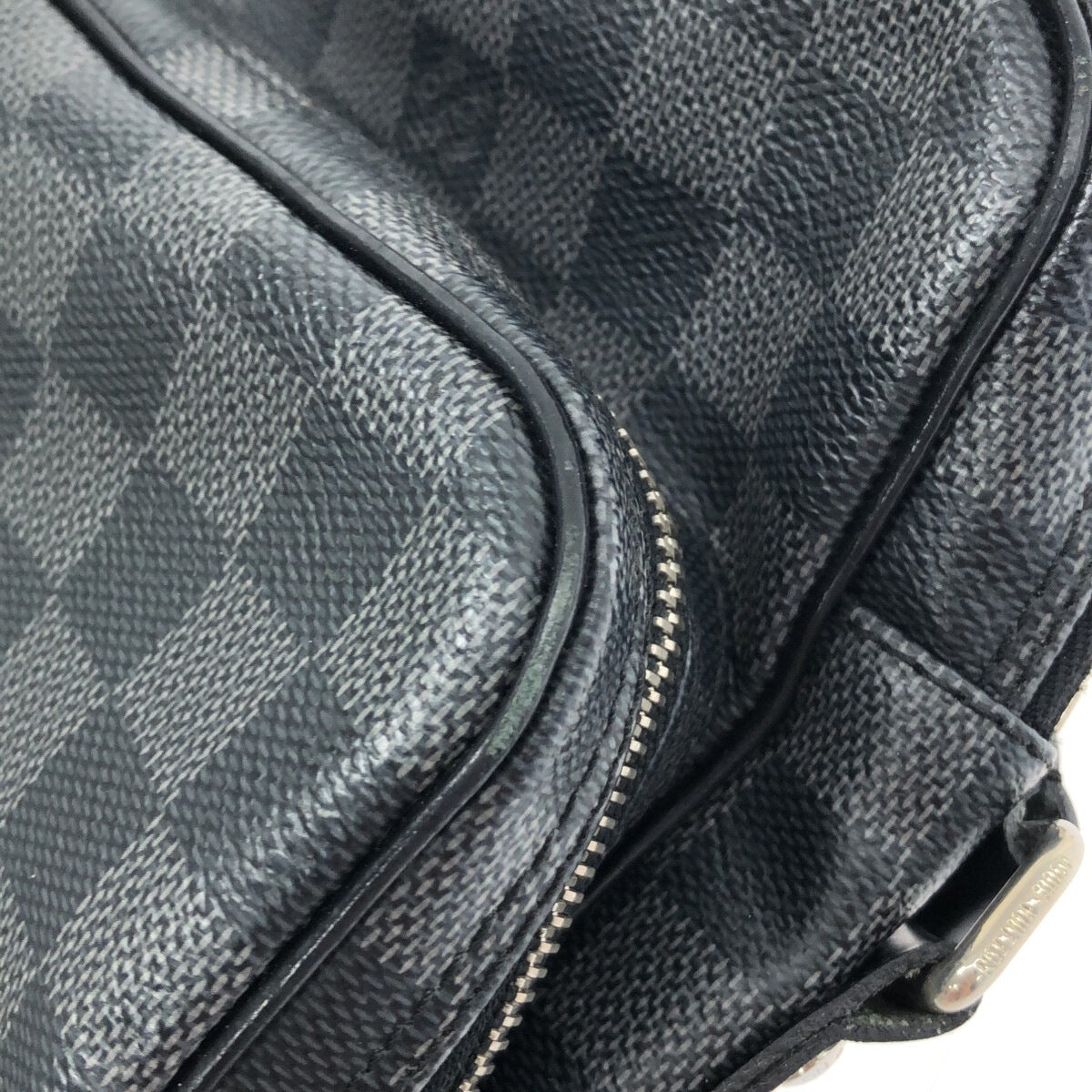 Louis Vuitton Rem Damier Graphite Canvas  Shoulder Bag