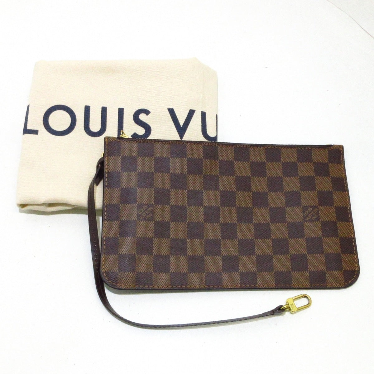 Louis Vuitton Neverfull MM Damier Canvas Tote Bag