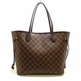 Louis Vuitton Neverfull MM Damier Canvas Tote Bag