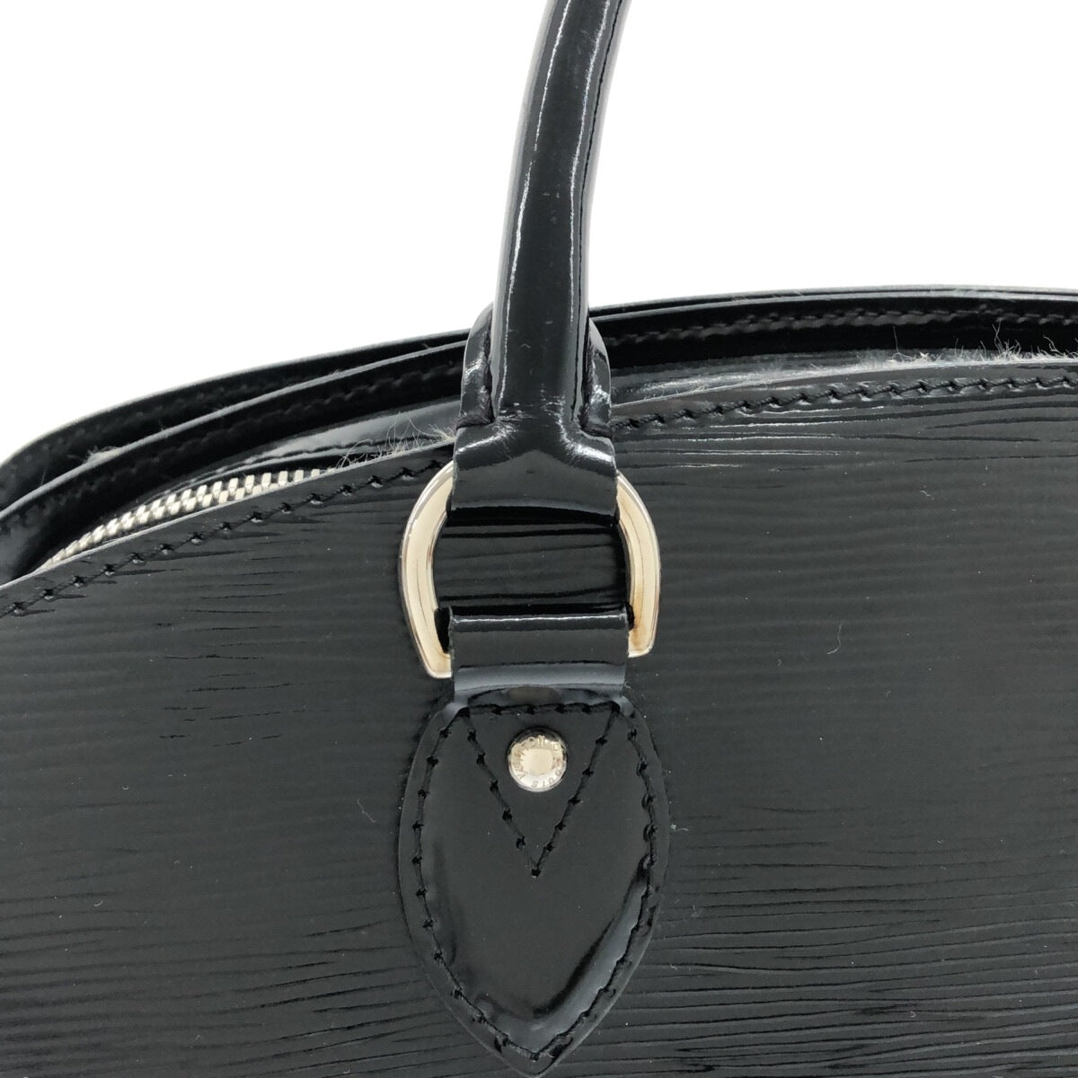 Louis Vuitton Pont Neuf PM  Glossy Epi Leather Handbag Noir