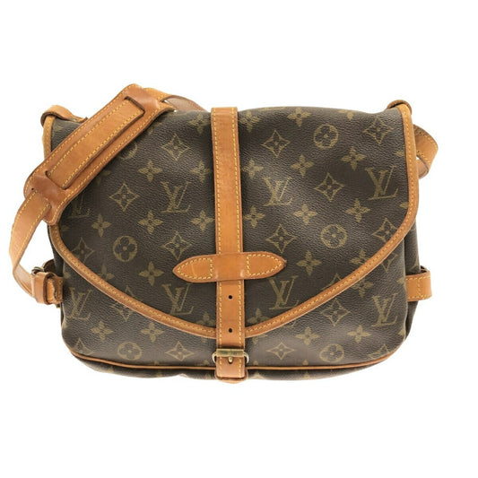 Louis Vuitton Saumur 30  Monogram Canvas Shoulder Bag