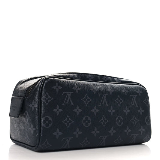 Louis Vuitton Monogram Eclipse Dopp Kit Toilet Pouch