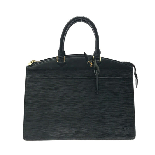 Louis Vuitton Riviera Handbag Epi Leather Handbag Black