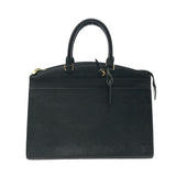 Louis Vuitton Riviera Handbag Epi Leather Handbag Black