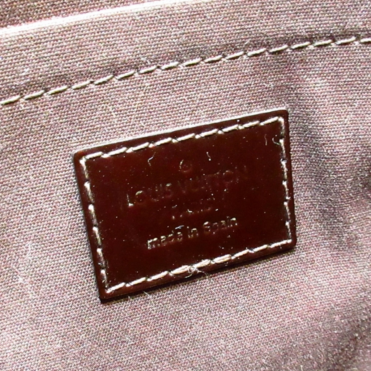 Louis Vuitton Montaigne MM  Patent Leather Handbag