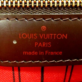 Louis Vuitton Neverfull MM Damier Canvas Tote Bag