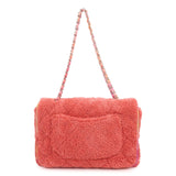 CHANEL Matelasse Pile Big Matelasse Chain Shoulder Bag Pink