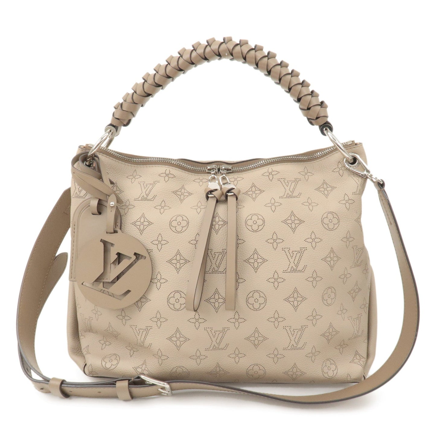 Louis Vuitton Monogram Mahina Beaubourg Hobo Shoulder Bag M56084