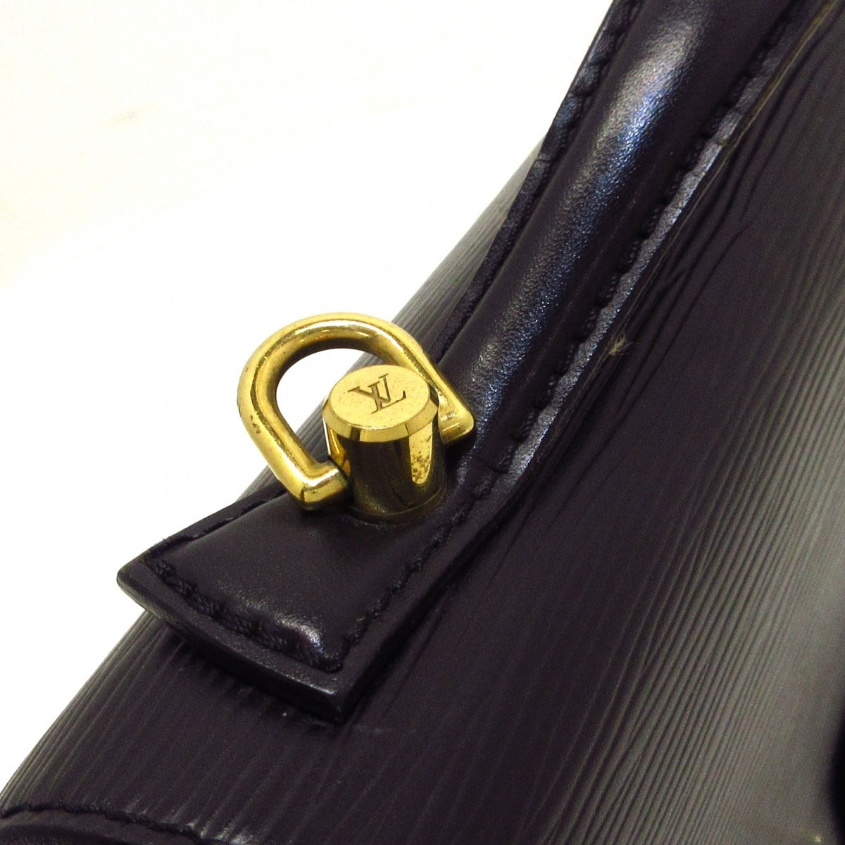Louis Vuitton Monceau Epi Leather Handbag Black