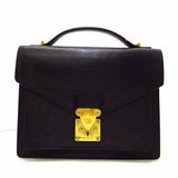 Louis Vuitton Monceau Epi Leather Handbag Black