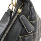 CHANEL Wild Stich Matelasse Lamb Skin Shoulder Bag Black A20663