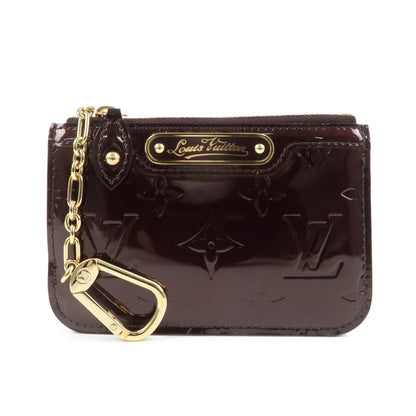 Louis Vuitton Vernis Pochette Cles NM Coin Case Amarante M93557
