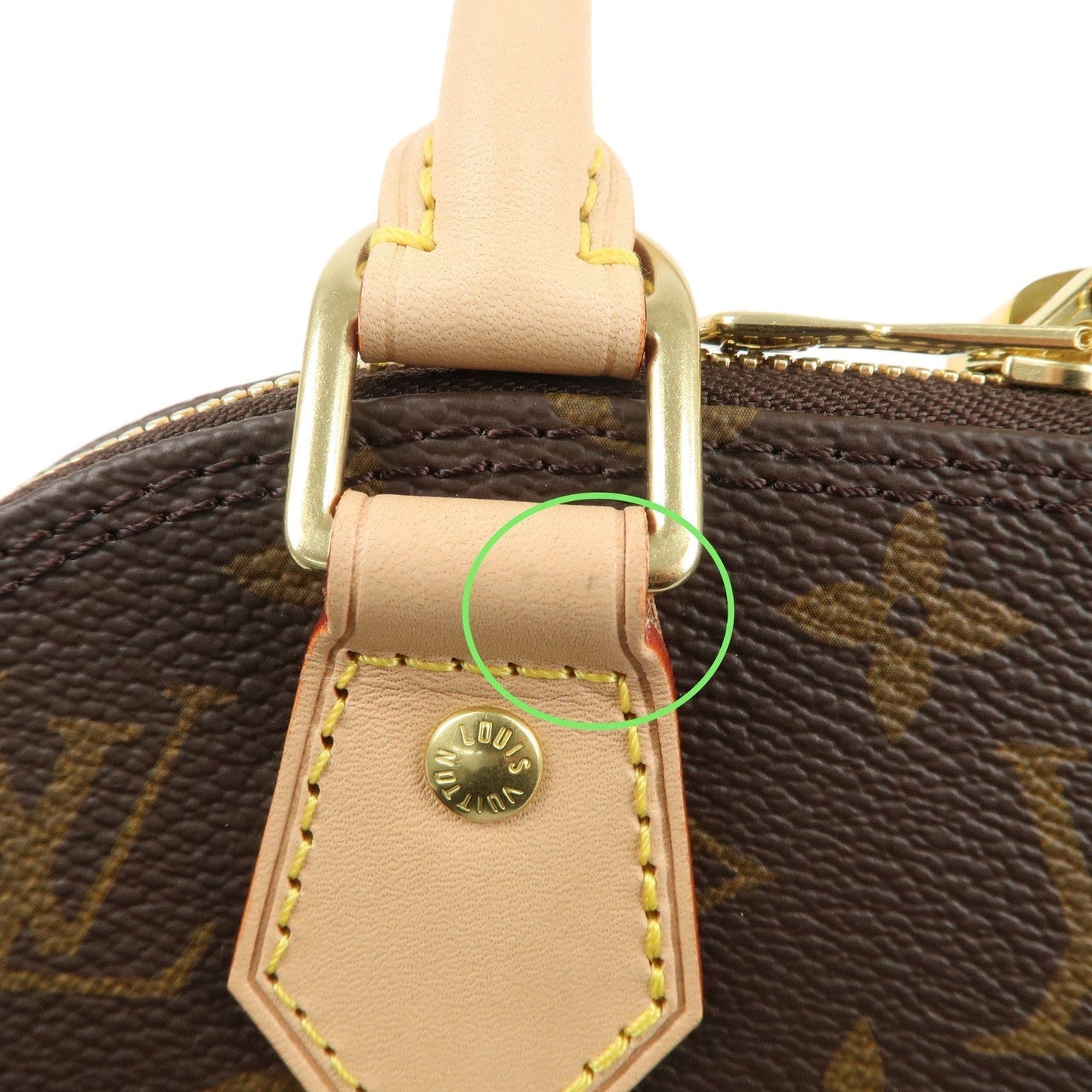 Louis Vuitton Monogram Alma BB 2Way Hand Bag Shoulder Bag M53152